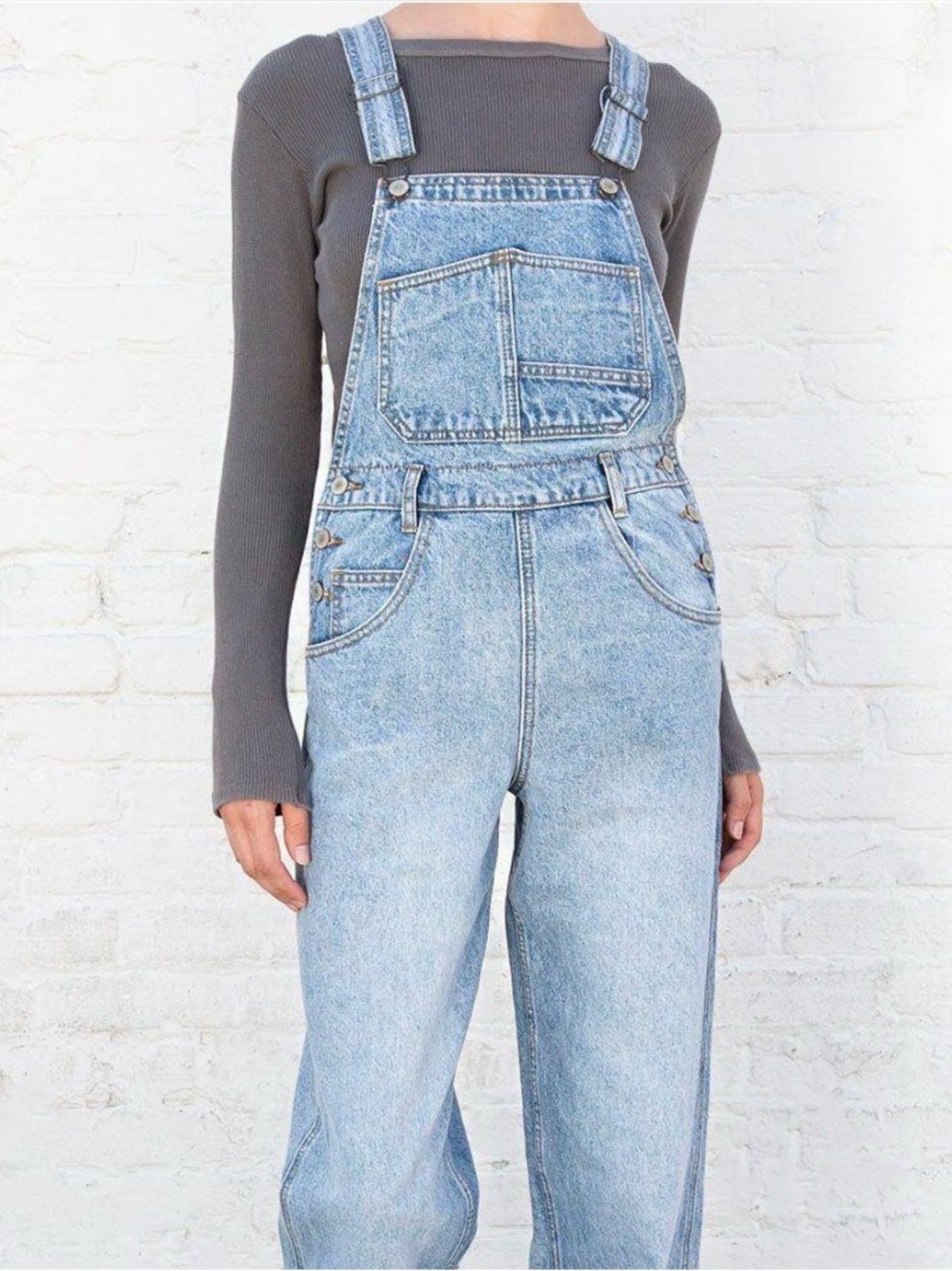 Brandy Melville Denim Overalls